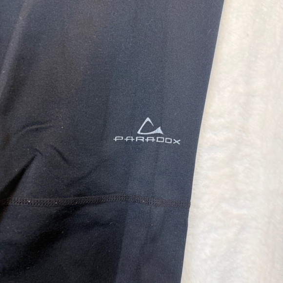 Paradox Base Layer Bottoms Mens Size Large Black Skiing Hiking Winter - Picture 3 of 11